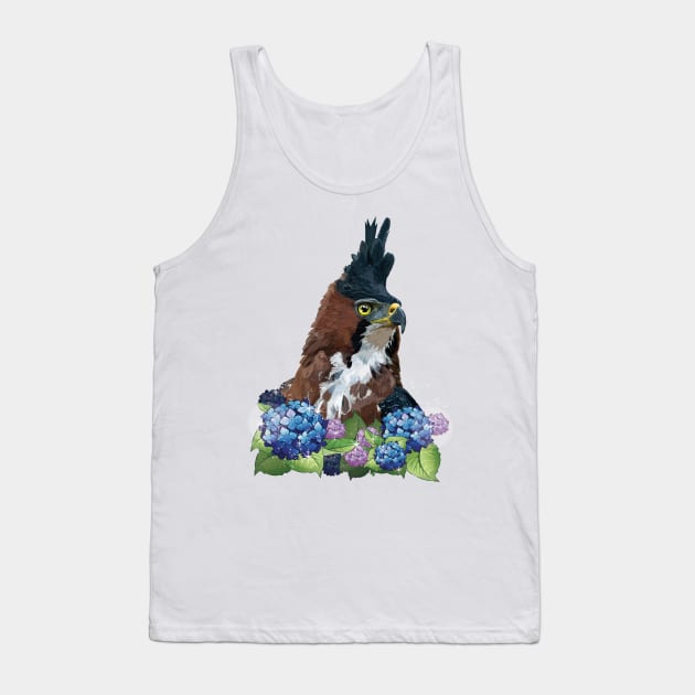 crested eagle Tank Top by obscurite